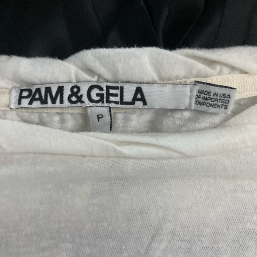 Pam & Gela Classic White Top